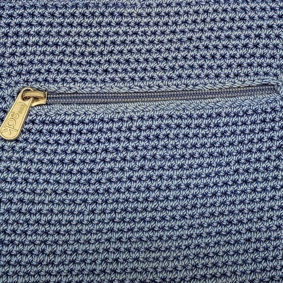 The Sak Blue Woven Bucket Bag - Picture 3 of 7